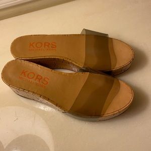 Kors Michael Kors Wedges Slides Sandals 6B
